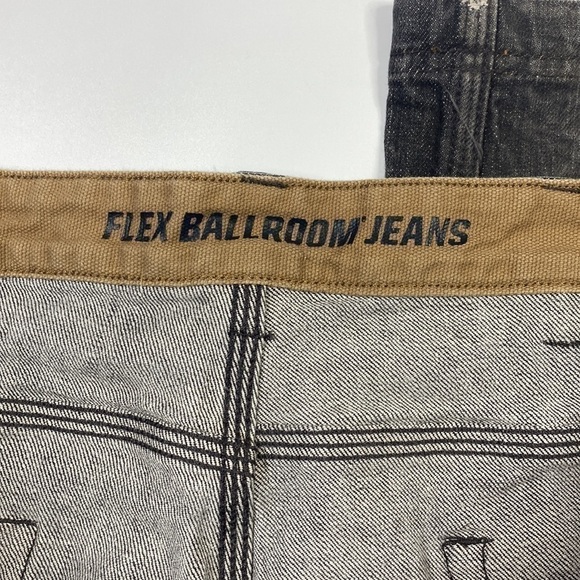 Duluth Trading 20207B Ballroom Flex Black Relaxed Fit Jeans 48x34 - Picture 11 of 14